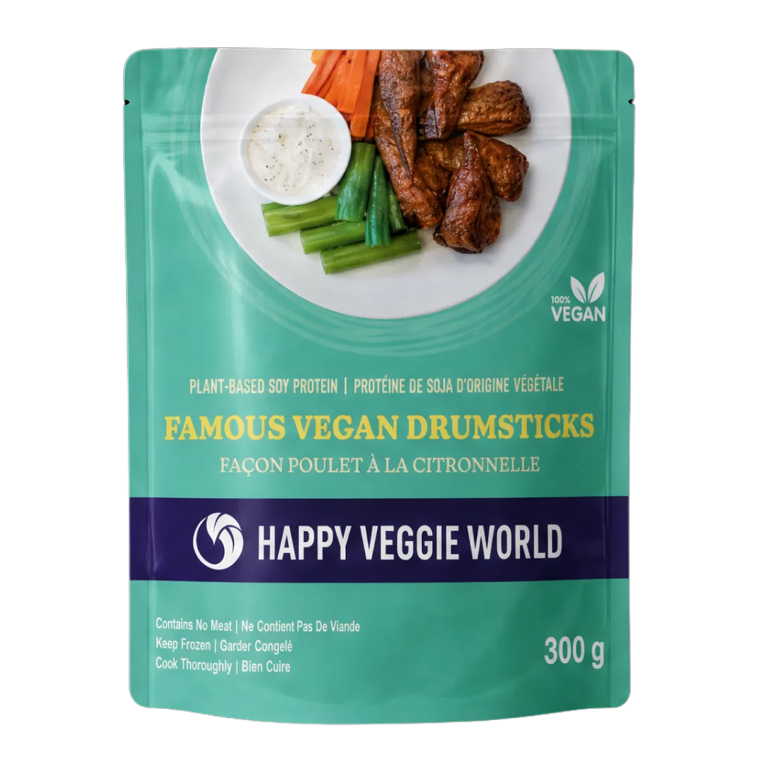 Vegan Drumsticks — plant-based, 285 g